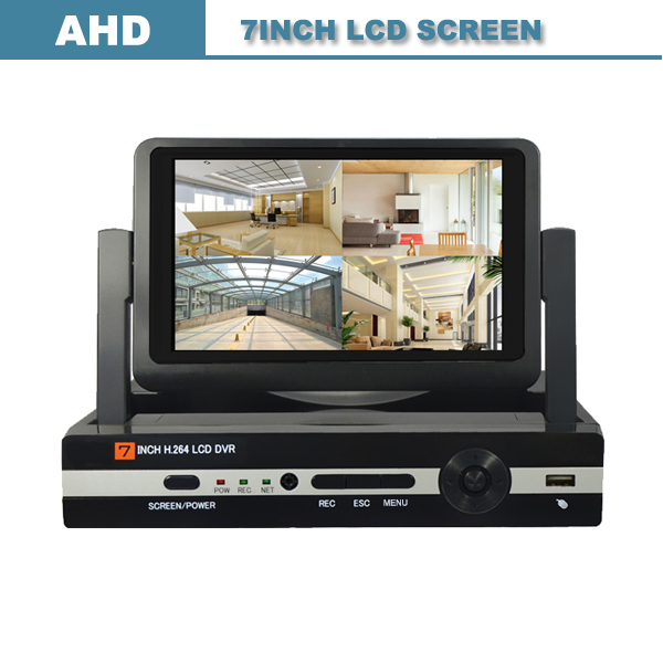 4ch 7inch AHD DVR