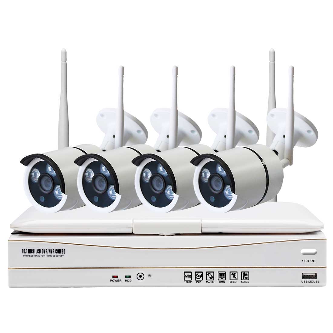 8CH WIFI NVR and camera