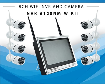 12inch 8CH WIFI NVR